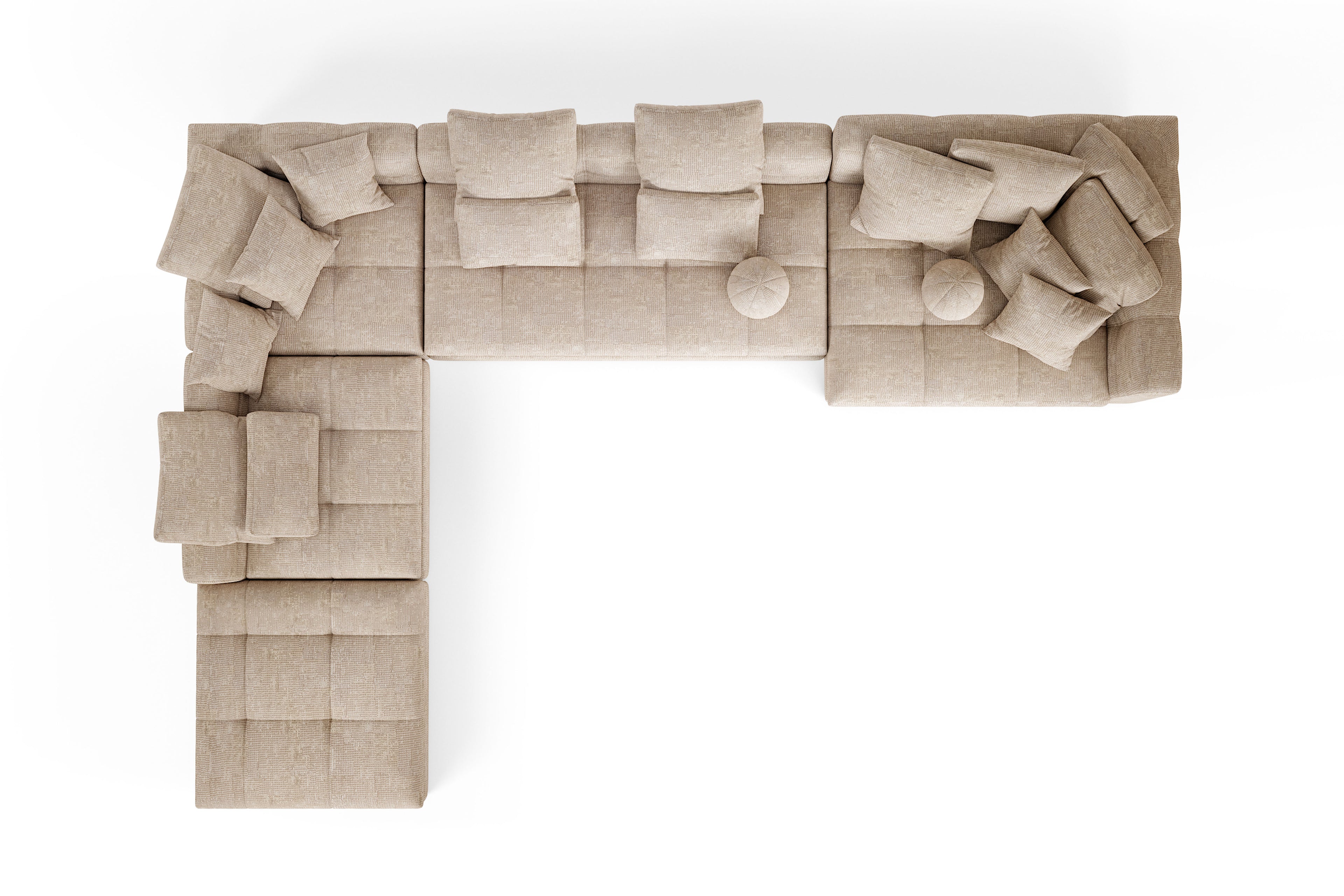 FONDI SECTIONAL (SELECT FROM 3 SIZES)