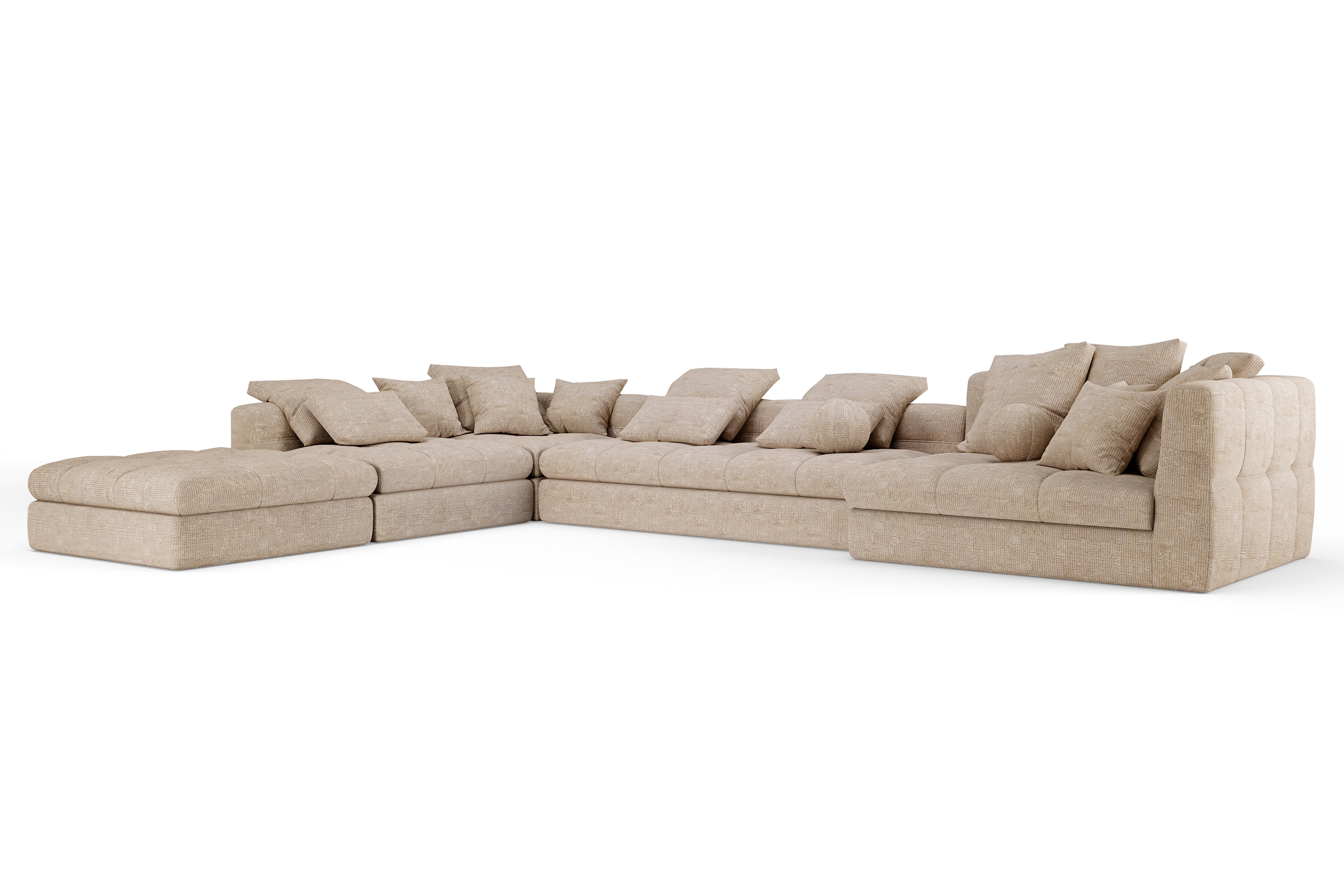 FONDI SECTIONAL (THE 4-PIECES BIG OPTION)