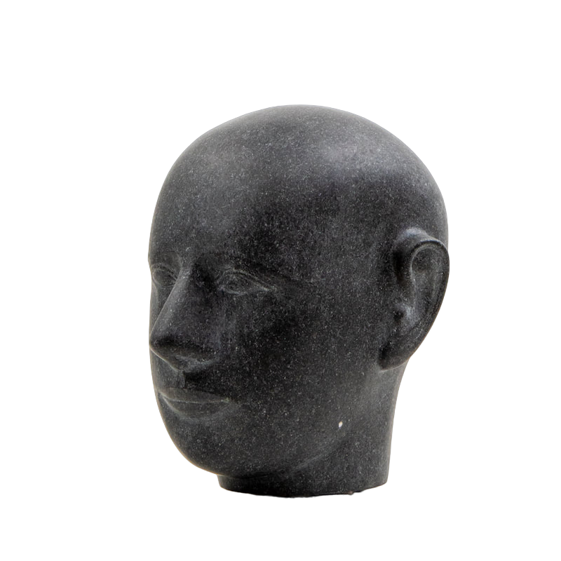 ZIMBABWE BLACK MARBLE HEAD