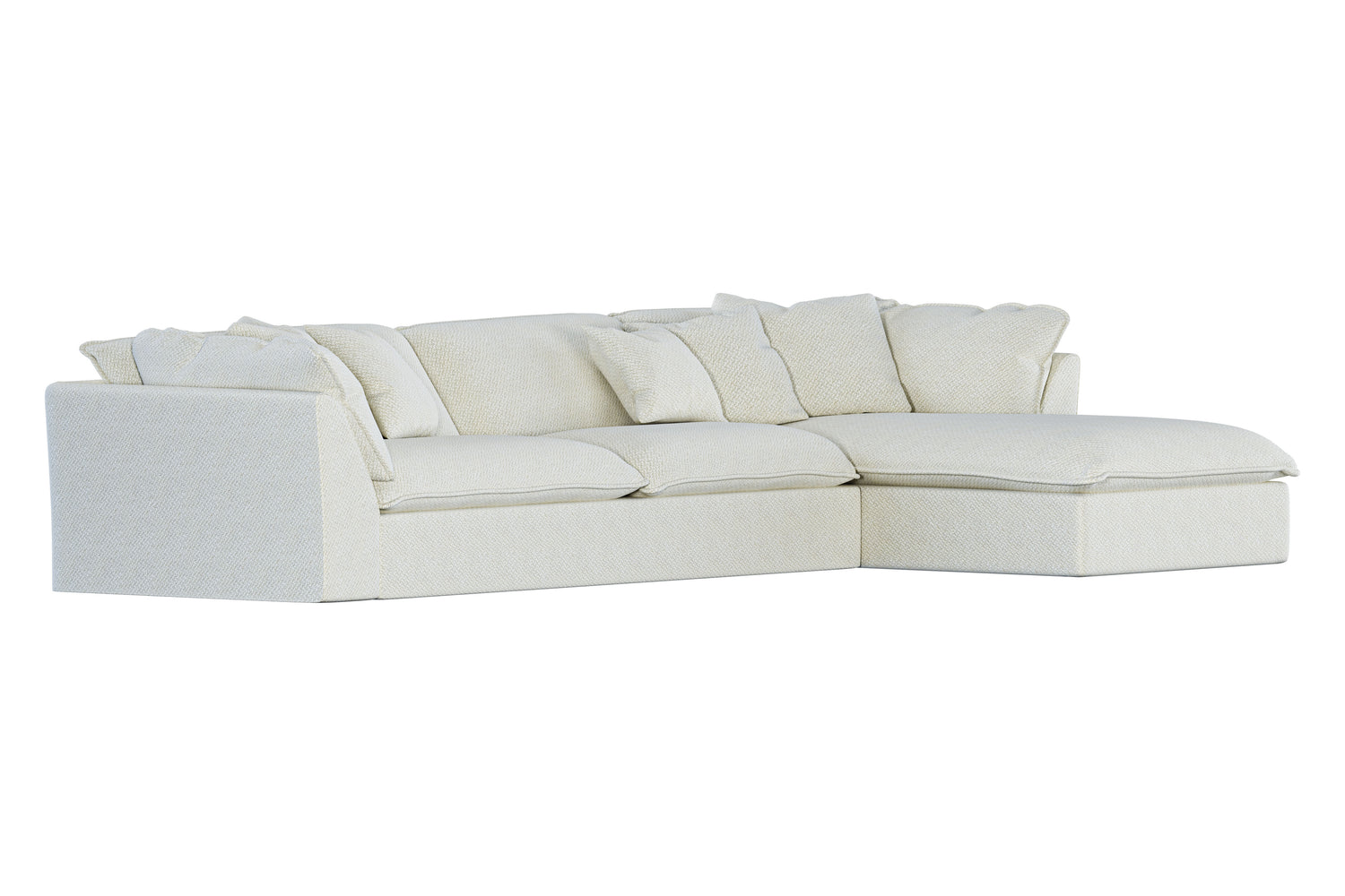 WHITE LEO SECTIONAL